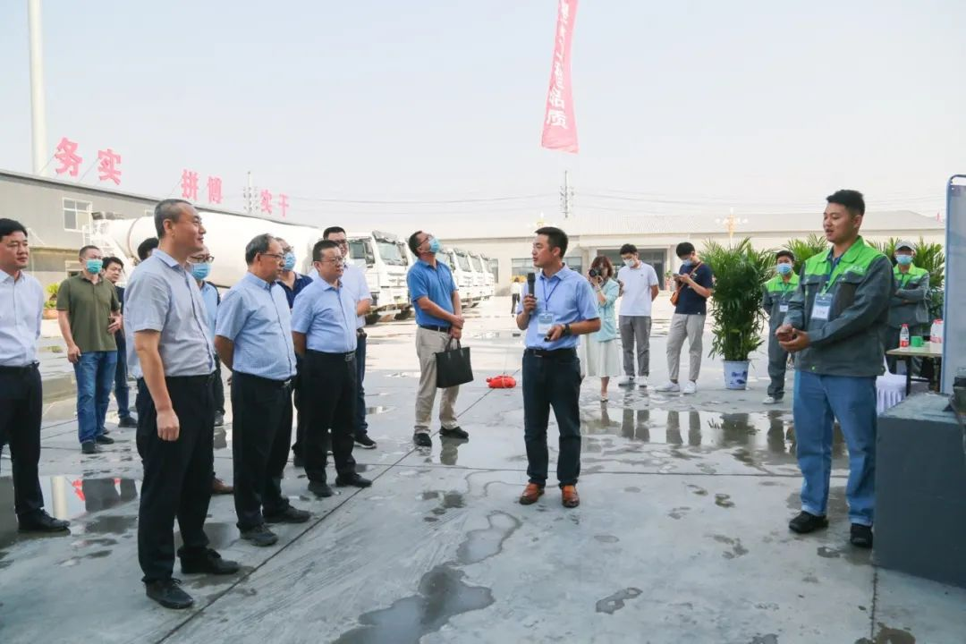 山東博碩&淄博新天勝祝賀：淄博市住建系統(tǒng)2022年度預(yù)拌混凝土生產(chǎn)質(zhì)量管理現(xiàn)場(chǎng)觀摩會(huì)圓滿成功